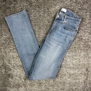 7 For All Mankind Kimmie Straight Leg Denim Jeans Women's 26